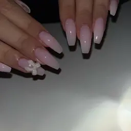 ハンドネイルワンカラーコース🤍🤍