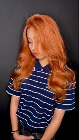 ダブルカラー➕前処理➕ケラスターゼマスクトリートメント✨️(ダメージ最小限メニュー)