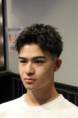 ラフショート限定※場合によってパーマ