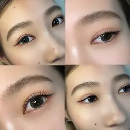 マツエク１００本&眉毛wax