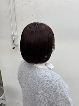 [縮毛矯正+1stepトリートメント]