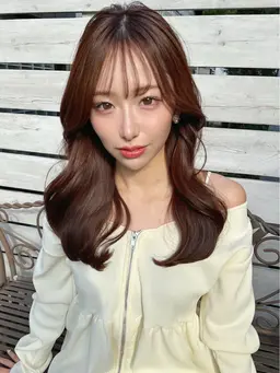 全体カット鎖骨下のミディアム、セミロング、ロング✂︎⚠️【男性のお客様ご予約不可】【肩上のショート、ボブ、ウルフは不可】