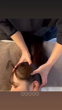 《キュッと小顔に》ドライヘッドスパ60分