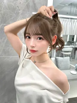 似合わせ小顔前髪カット