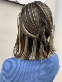 【2/4限定10:00限定！】ハイライト(全体カラー込み)＋トリートメント