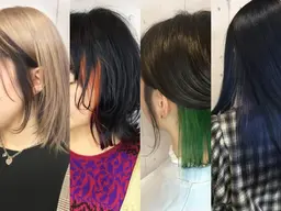 √ cut + inner color