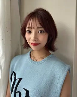 【おすすめ】🫧透明感カラー＋ヘアケア付き🌿‬ ܸロング料金 ¥1100~