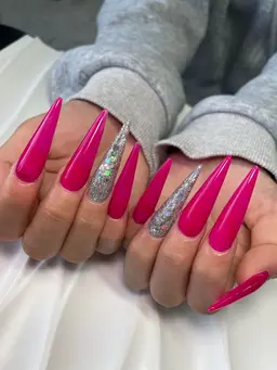 ⚠️オフなし⚠️長さ出しスカルプワンカラー🩵ロングスカルプ可💅🏻※➕500円でマグネット、フラッシュも可