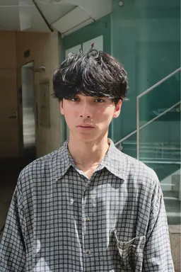 パーマのダメージが気になる方🫧メンズカット➕ケアパーマ