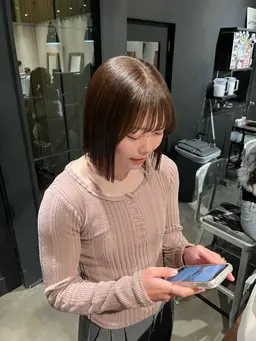 【minimo限定クーポン🐿️🍂】ワンカラー+スタンダードトリートメント