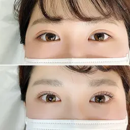 11月当日予約限定💟上下まつげパーマ/パリジェンヌ¥5200❣️ コーティング美容液仕上げ♪