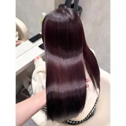 ブリーチ１回＋ピンクカラー・暖色系（ダブルカラー）