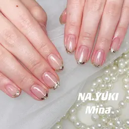 🌟SNS大人気ガラスフレンチ/ミラーフレンチ/ミラーグラ6500