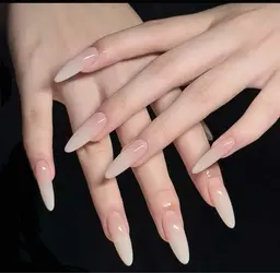 ハンドネイルハンドケア【チップ長さだし】プ長出し+ワンカラー◎