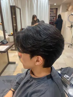 カット＋ニュアンスパーマorカルマパーマ