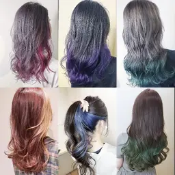 似合わせカット+ケアブリーチで優しくインナーカラー+髪質改善トリートメント★