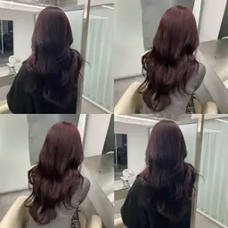 透明感ワンカラー🥣🤍+Aujuaシャンプートリートメント付き