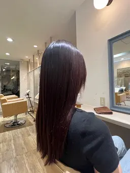 【うる艶✨】似合わせカット+カラー+髪質改善トリートメント