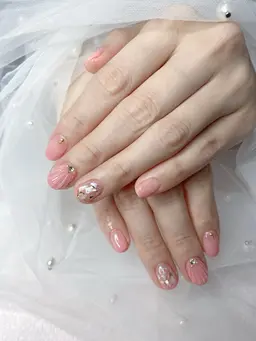 【HAND】★持ち込みデザインシンプルネイルやり放題￥7980→￥6980