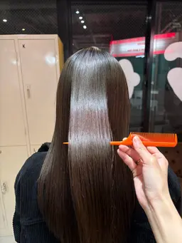 🌟当日限定髪質ケアメニュー🌟🥀ブリーチなしダブルカラー🥀＋選べるトリートメント#韓国#ミニモ学割