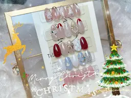 クリスマスキャンペーンネイル🎄