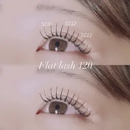 🎠フラットラッシュ120本🎠 ご予約の際は下記説明必ずお読みください🫧