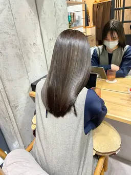 【ご新規様限定】縮毛矯正＋カット＋超音波トリートメント🌸