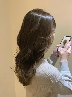 ❤️minimo限定❤️ 大人気イルミナカラー＋TOKIOトリートメント(超音波コーム付き)