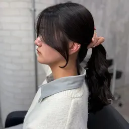 【 minimo限定❄️】 顔周りカット + 前髪縮毛矯正🪽