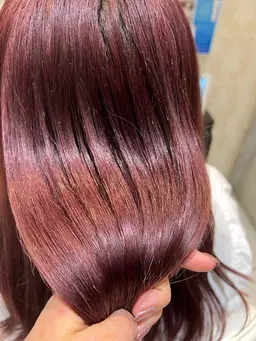 🍎暖色系❤️カラー+1stトリートメント🪿レッドやピンク、オレンジなどのカラーはこちら🧡🩷