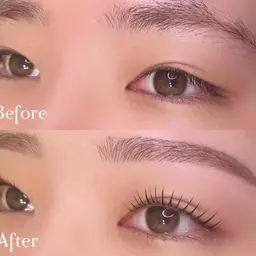 【束感パリジェンヌラッシュリフト+アイブロウスタイリング】セットでお得🉐まつげパーマ&眉毛ワックスで時短に垢抜け✨