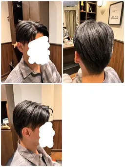 💫カット＋縮毛矯正　メンズ