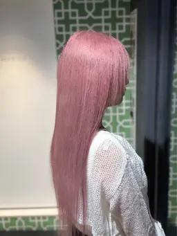 【ダブルカラー×プルエクステ❤️‍🔥】今話題のハイトーンロングヘアに🫶