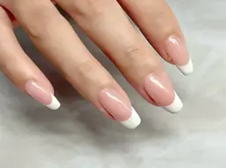 【別スタッフ】オフィスネイル◎ハンド(オフあり)🩵フレンチネイル(所要時間1:30​〜​1:45)