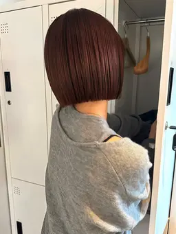 💫似合わせカット💫¥5500 【新宿/ショート/ボブ/白髪ぼかしハイライト】