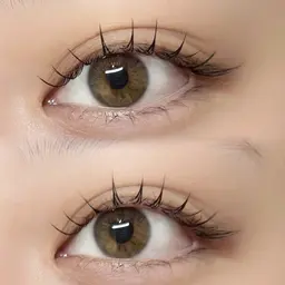 【エクパーマ】LEDフラットラッシュ100本×まつ毛パーマ　¥6000