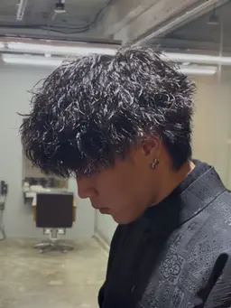 【学割U-24限定価格】メンズ特殊パーマ最安値¥6000