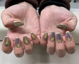 【オフ込】ミラーネイル