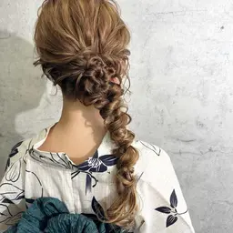 浴衣ヘアセットのみ🌸