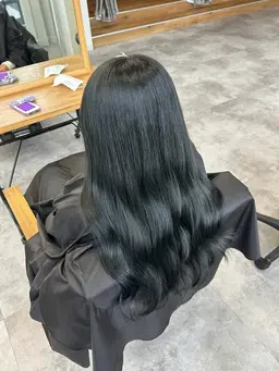 🫧【ワンカラー・黒染め対応】(カット可能)