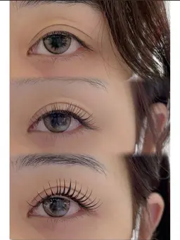 【&healthy アンドヘルシー】LED マツエク+まつげパーマ120本¥7980    140本¥8980