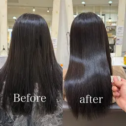 【1月8.15.16.22限定】✨️ダメージレス酸性縮毛矯正リタッチ✨️(幅12cm以下)