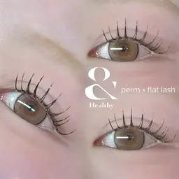 【 存在感バツグン🌷 】 アンドヘルシー120本(オフ無料) 《マツエク × まつげパーマ》