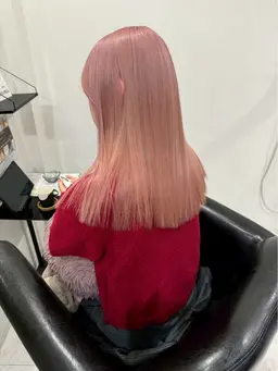 リタッチブリーチオンカラー🌈＋うる艶トリートメント✨️