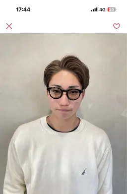 【men's限定】🎨カラー+Aujua選べる頭皮ケアトリートメント🎨イケてるメンズは頭皮からケア！🫧