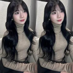 【🪞プレミアムケアカラークーポン🪞】🧊透明感カラー＋4Stepオージュア超音波トリートメント🪽※ロング料金なし