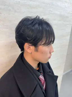 【曲がる質感】メンズ縮毛矯正＋カット