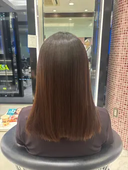 ストレートパーマ　縮毛矯正