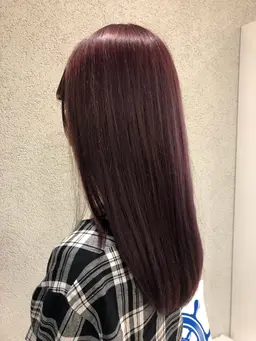 🌸ブリーチ毛に高発色アディクシーカラー＋Aujuaトリートメント