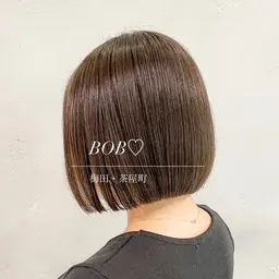 【✨️✨️19:00~限定✨️✨️】キレイにまとまるボブスタイル🐑🌙シャンプーブロー込＆1stepトリートメント❕